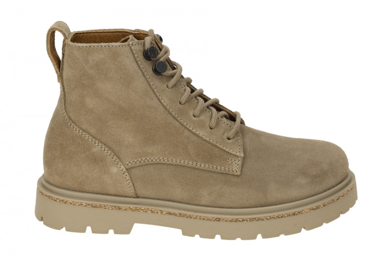 Birkenstock Highwood Lace Stiefel taupe grau SCHMAL 1028922