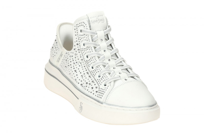 Skechers Snoop One Sneaker Damen weiß SNOOP DOGG Strass 186005