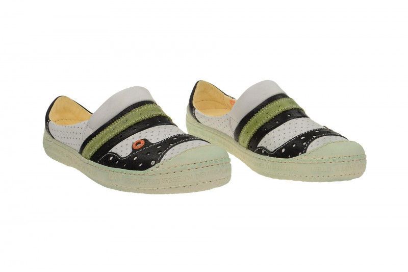 Eject Dass Pantolette weiß schwarz Clogs