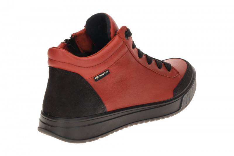 ARA Rom Schuhe Mid-Sneaker rot schwarz GORE-TEX 12-50030