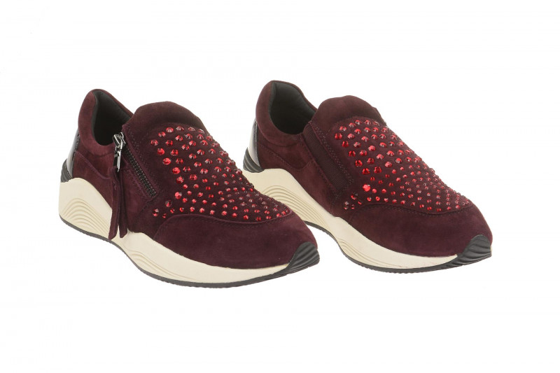 Geox Omaya Schuhe rot Slipper D640SC