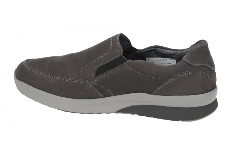 Waldläufer Fabian Slipper grau K-Weite 654502