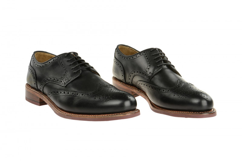 Gordon & Bros Schuhe Levet schwarz Rahmengenäht 2318 Flex