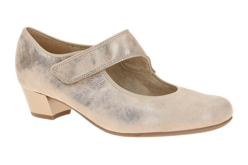 ARA Catania Pumps beige metallic Velour 12-63601