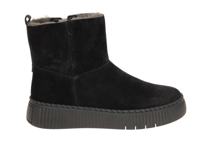 Gabor Plateau Stiefel schwarz Lammfell 73.542.17