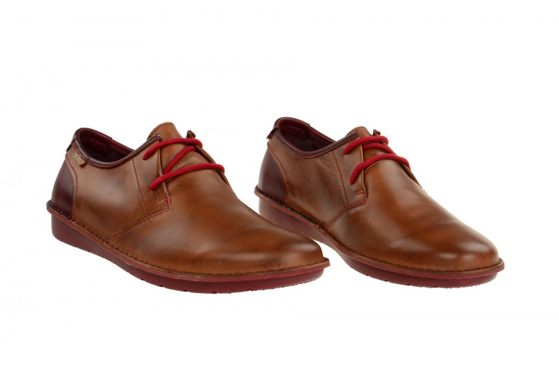 Pikolinos Santiago Schuhe braun rot M7B-4023C1