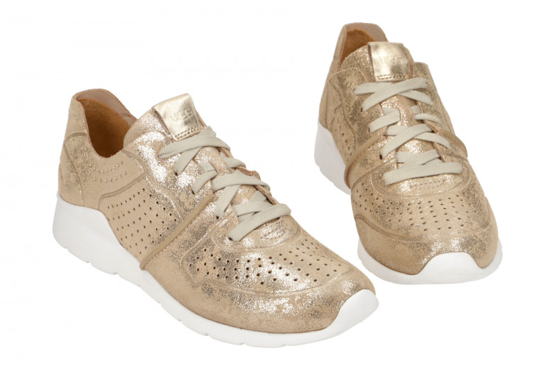 UGG Tye Sneakers Schuhe gold weiß