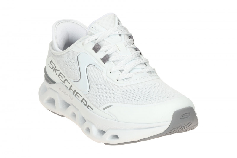 Skechers Glide Step Schuhe weiß Damen Slip-Ins 150510