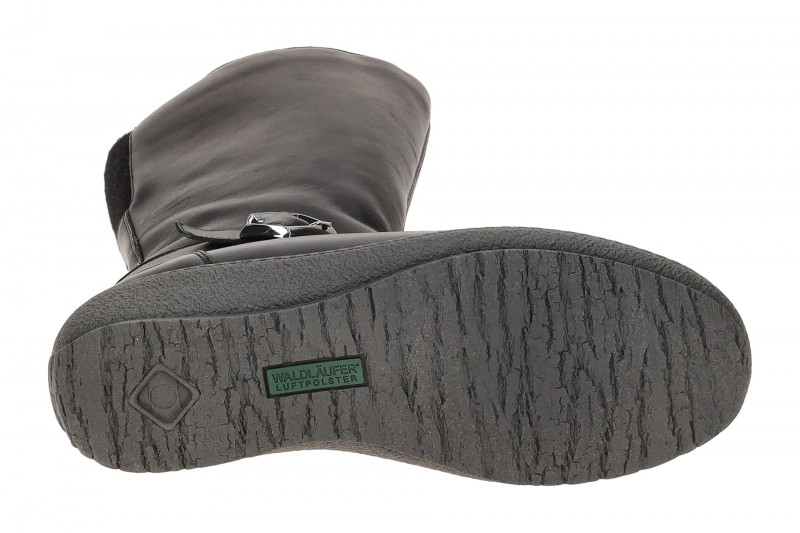 Waldläufer Hoja Warmfutter Schaftstiefel schwarz H-Weite Glattleder 533932