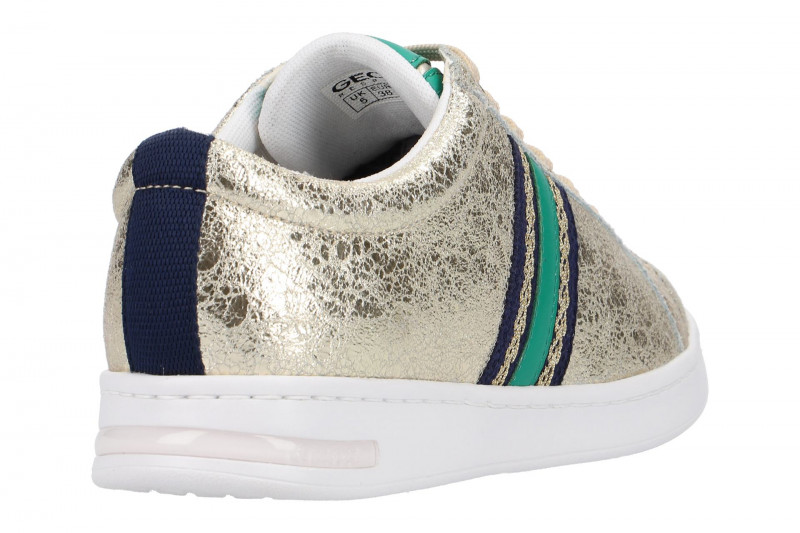 Geox Jaysen Schuhe gold grün Damen Sport
