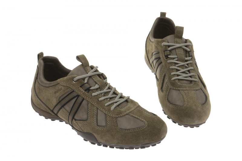 Geox Snake Schuhe taupe braun U3207Y