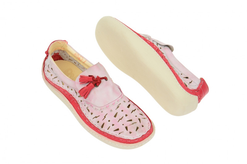 Eject Slipper eJECT weiß rot schattiert