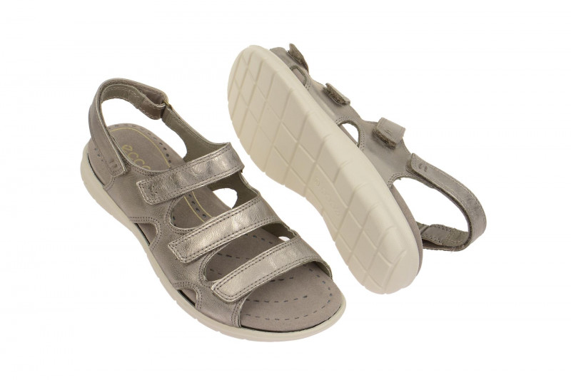 Ecco Babett Sandale grau metallic - 21401311459