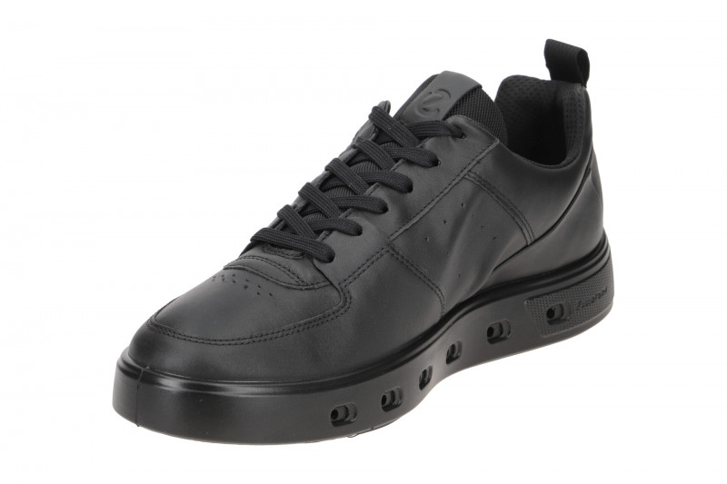 ecco Street 720 Schuhe schwarz all black GORE-TEX Surround