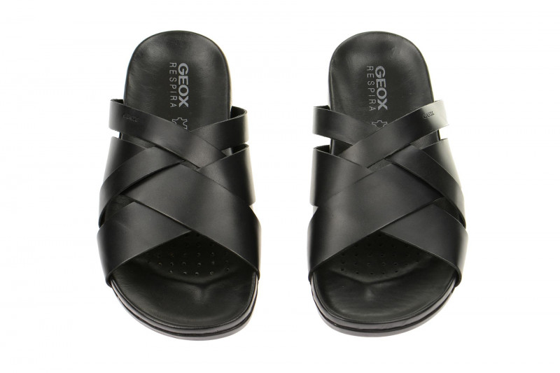 Geox Sandal Frank Pantolette schwarz - U52W2B