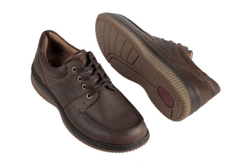 Ecco Walker 2.0 Lace Schuhe serpia braun Moccasin