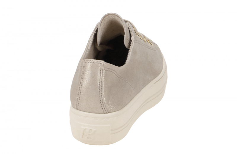 Paul Green Sneaker Schuhe grau metallic 4790