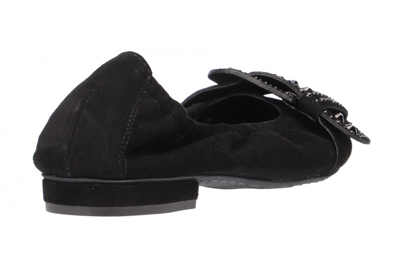 K&S Malu Ballerinas schwarz Crystal 10470