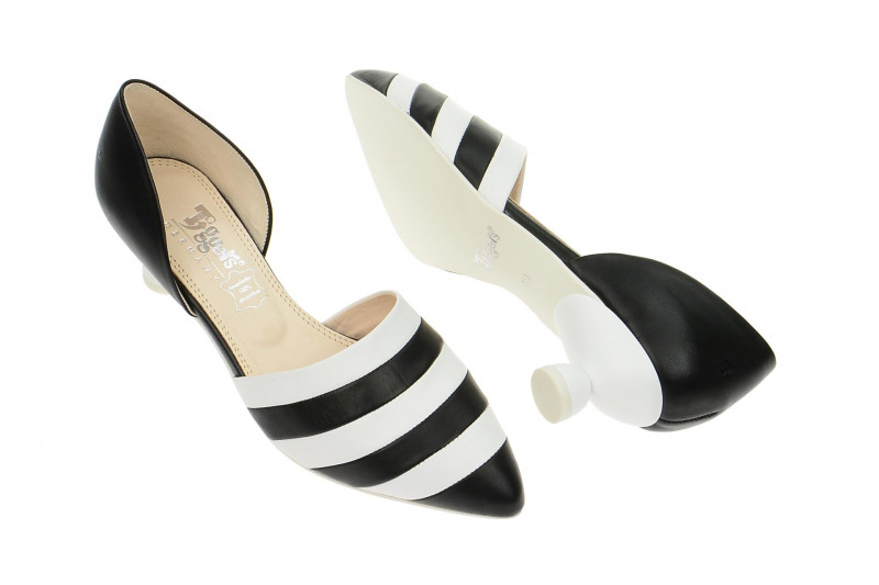Tiggers Dana Pumps schwarz weiß