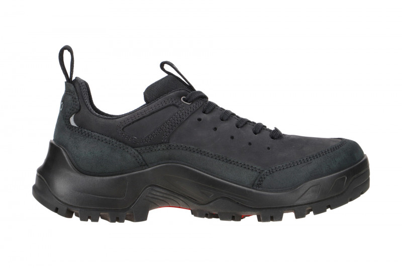 Ecco Offroad Herren Schuhe schwarz Nubuck 822344