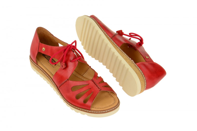 Pikolinos Alcudia Sandale rot coral W1L-0917