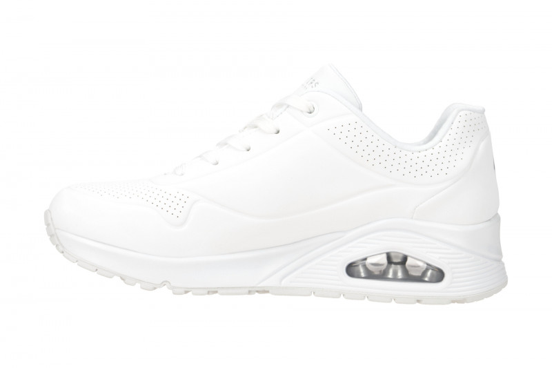 Skechers Uno Schuhe weiß uni Damen Sneakers 73690