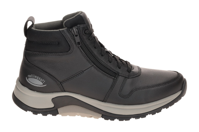 RollingSoft Schuhe Stiefelette schwarz Herren 0800.01.03