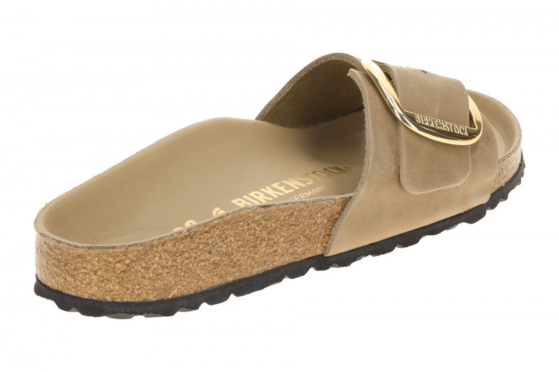 Birkenstock Madrid Big Buckle Pantolette braun tabacco 1030467