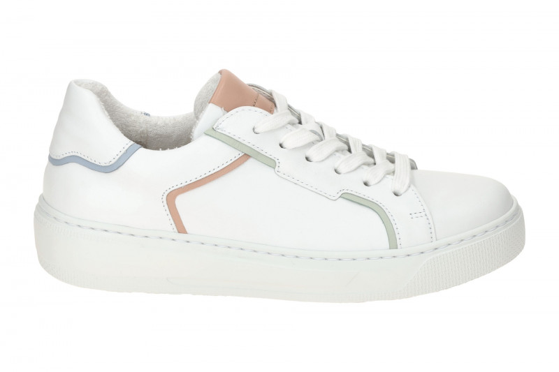 Gabor Schuhe weiß pastell Nappa Sneakers 63.210.20