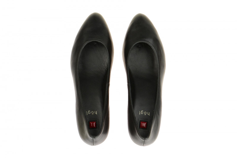 Högl Keil Pumps Slipper schwarz 4200