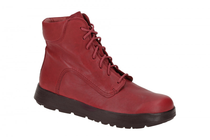 Think Comoda Stiefelette rot Glattleder 518