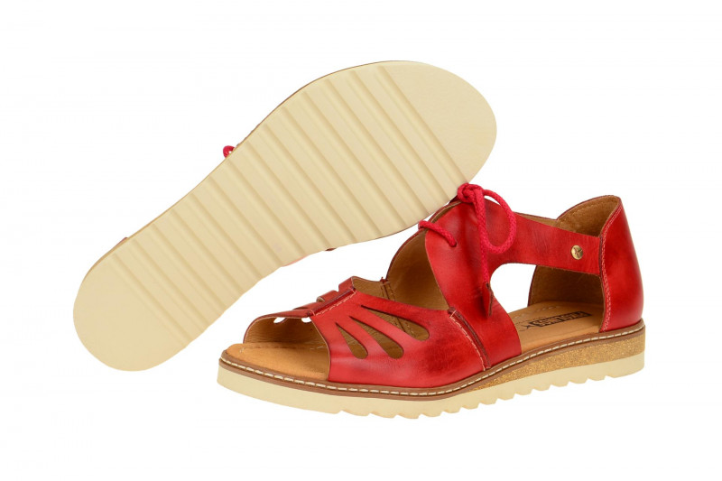 Pikolinos Alcudia Sandale rot coral W1L-0917