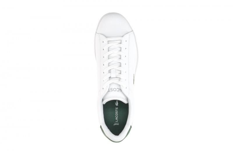 Lacoste Carnaby Set Schuhe Sneakers weiß grün Leder 0011