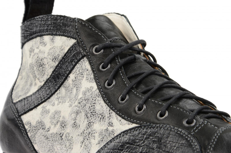 Think Guad Stiefelette schwarz weiß 6-86288-09