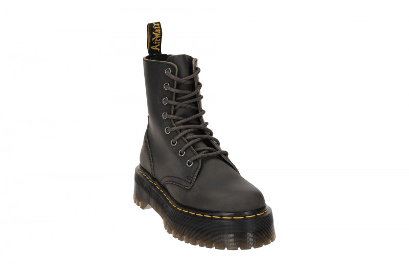 Dr. Martens Jadon Plateau Stiefel grau charcoal 31985057