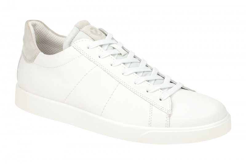 ecco Street Lite Schuhe Sneaker weiß grau 521304