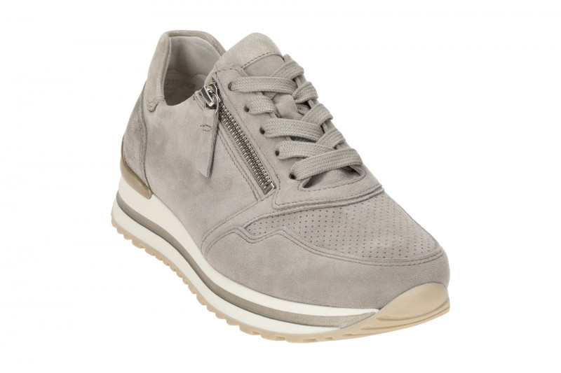 Gabor comfort Sneaker Schuhe grau puder H-Weite 86.528.12