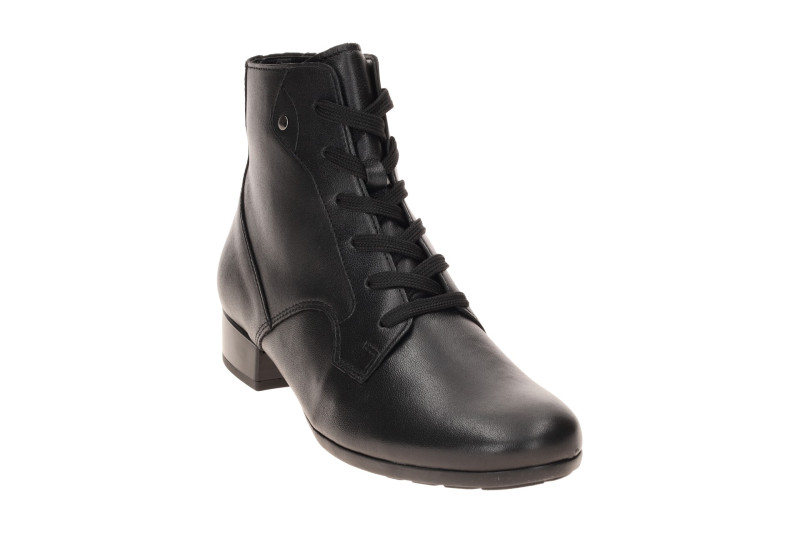 Gabor Stiefelette Ankle Boots schwarz Nappa H-Weite 8031.04.001