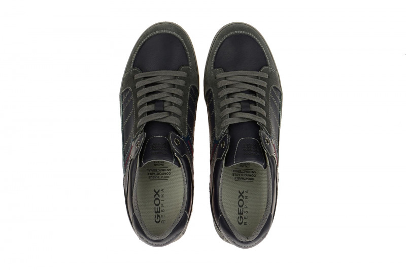 Geox Box Schuhe blau grau