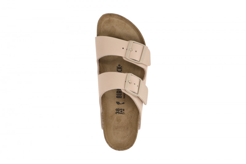 Birkenstock Arizona Pantolette new beige SCHMAL 1027723