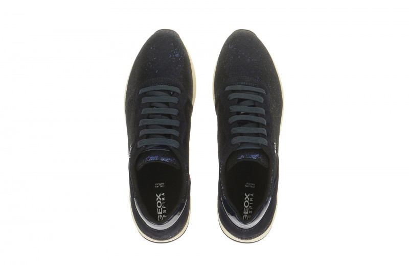 Geox Respira Airell B Sneakers in schwarz blau Damenschuhe