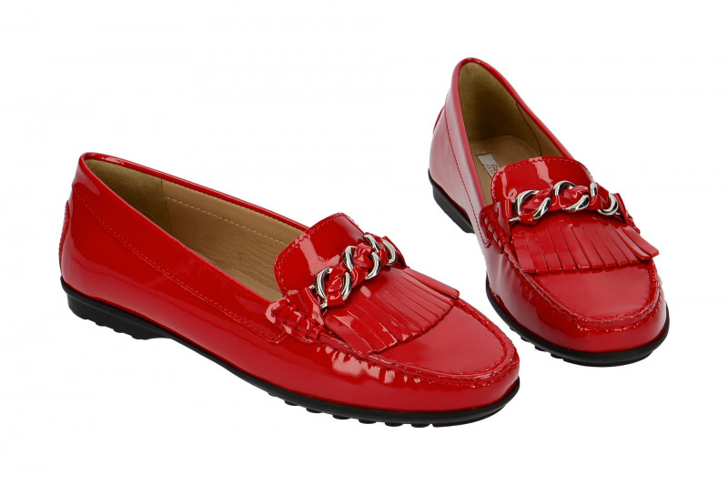 Geox Elidia Schuhe rot Lack D822TA 00066 C7000