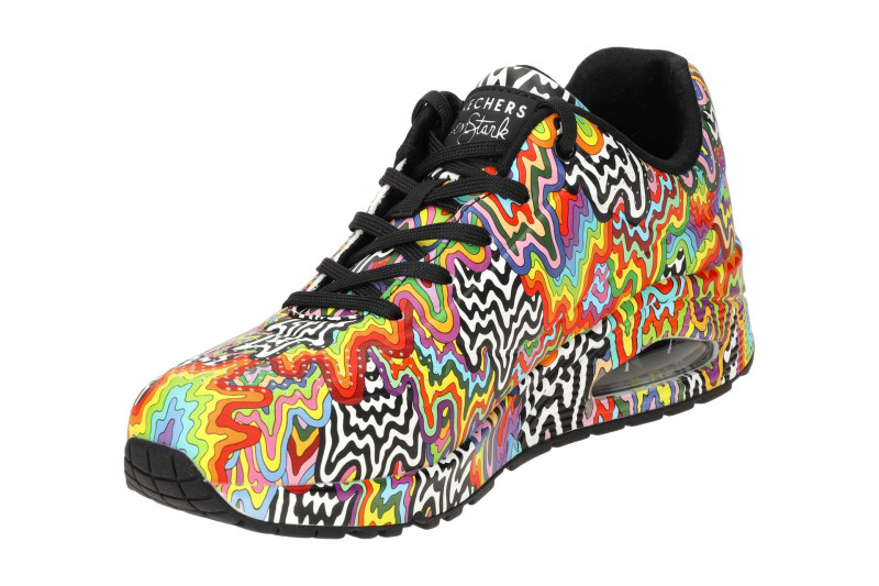 Skechers Uno Sommer Schuhe bunte Sneakers 177960