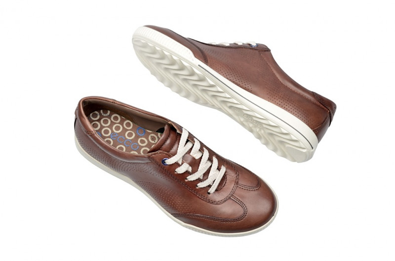 Ecco Crisp Schuhe in braun - edler Damen Sneaker