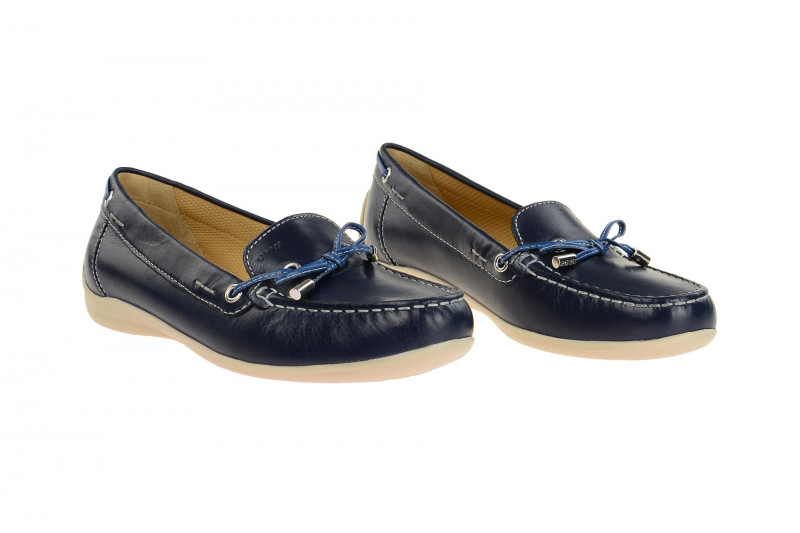 Geox Yuki Schuhe Slipper blau D6455A