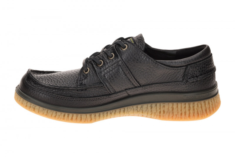 Ecco Walker Schuhe schwarz Mokassin 571104