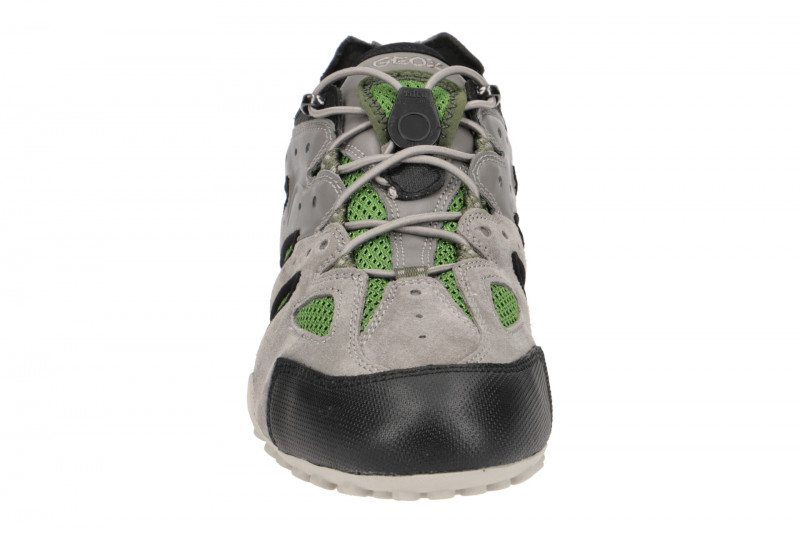 Geox Snake Sneaker Schuhe grau grün U4207J