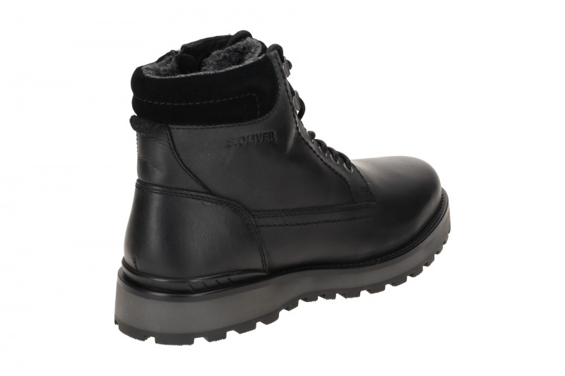 s.Oliver Winter Stiefel schwarz Herren 5-16226-43 001