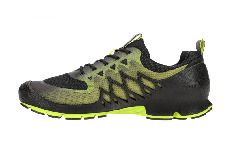 Ecco Biom AEX Herren Sportschuhe schwarz gelb