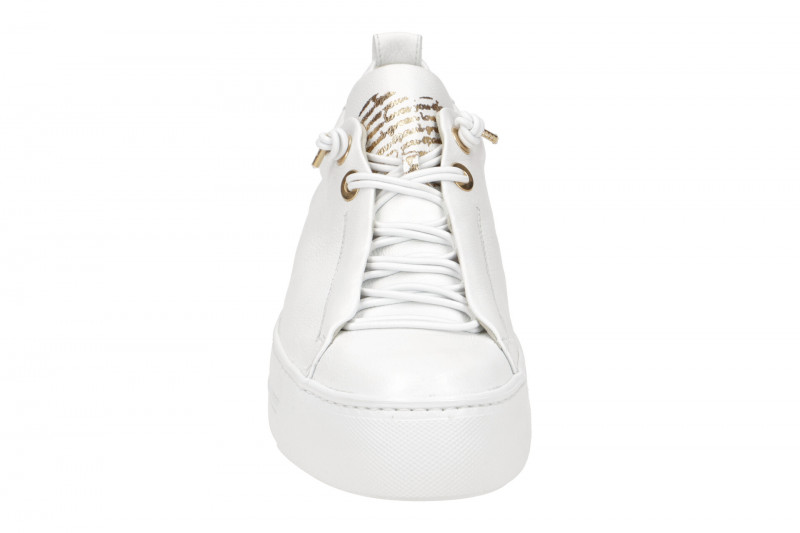 Paul Green Sneaker Schuhe weiß gold 5017